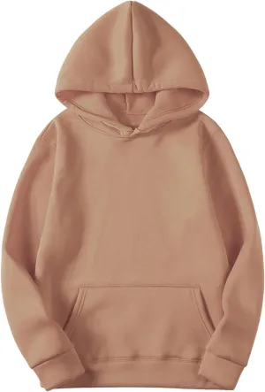 Mzkdieey Women Hoodies Oversized Hooded Sweatshirts Long Sleeve Sweaters Pullover Fall Outfits Y2k Clothes with Pockets