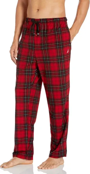 Nautica Men's Cozy Fleece Knit Sleep Pants