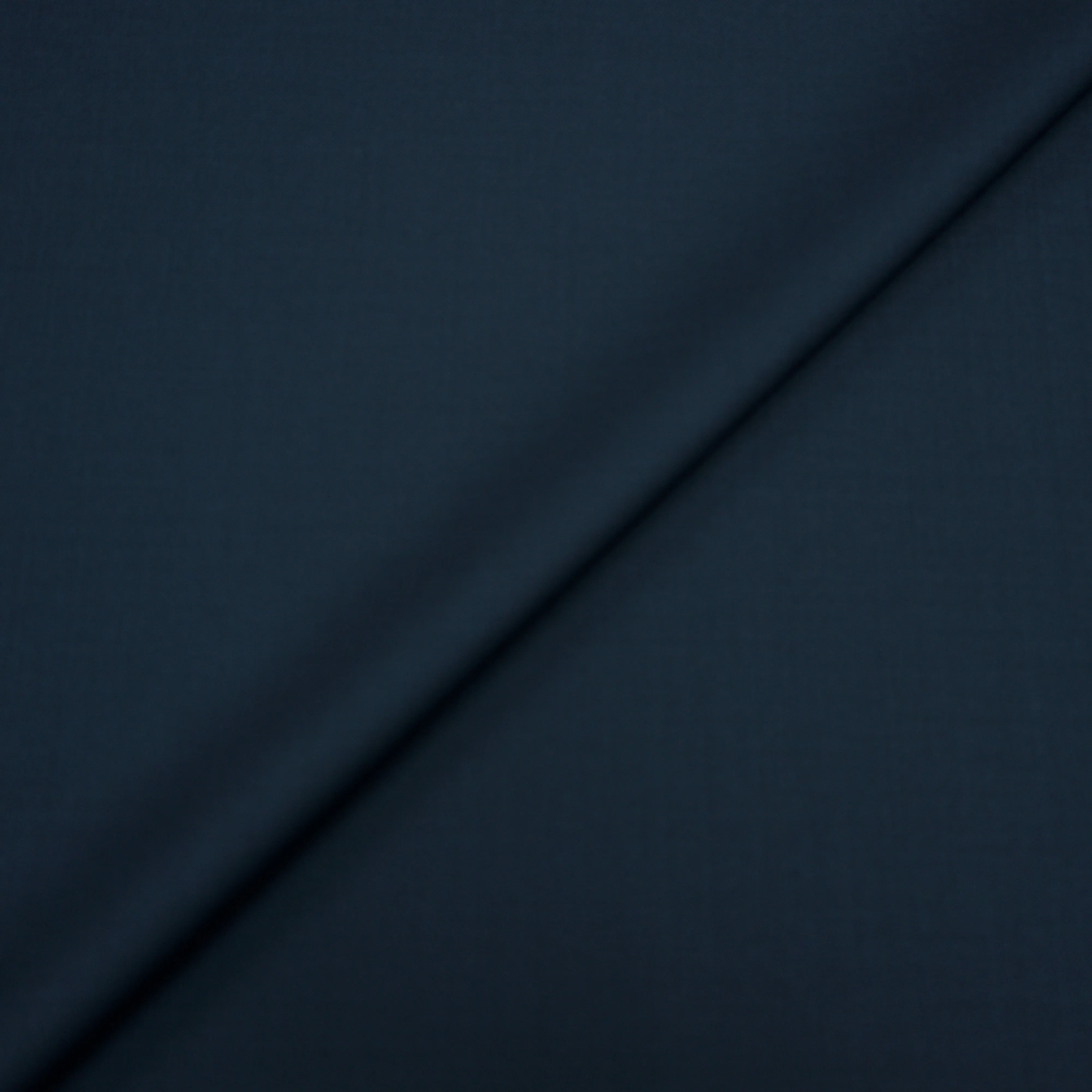 Navy Solid Weave Dormeuil  Sustainable Wool Millenial Fabric