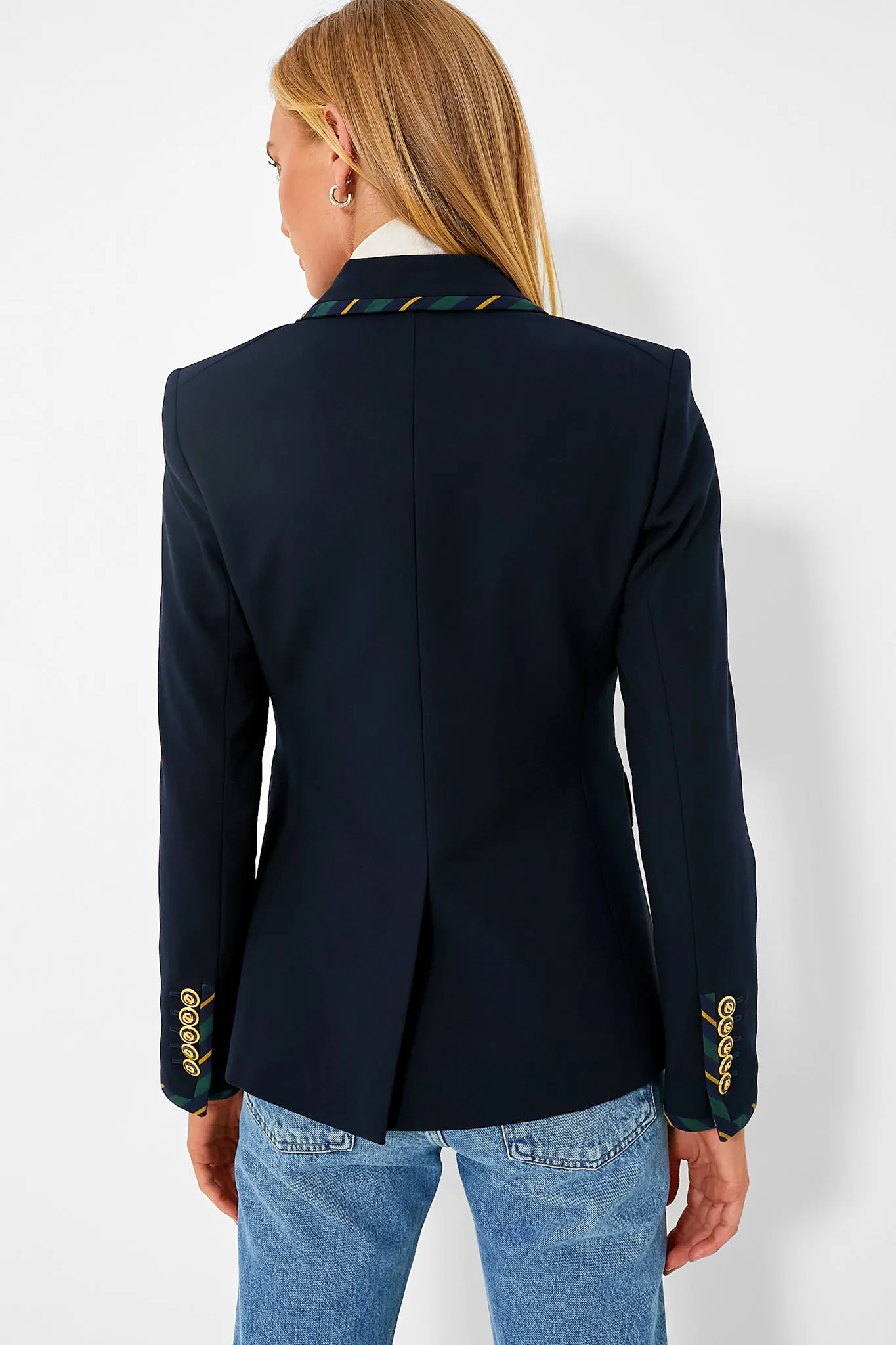 Navy Stripe Miller Dickey Jacket