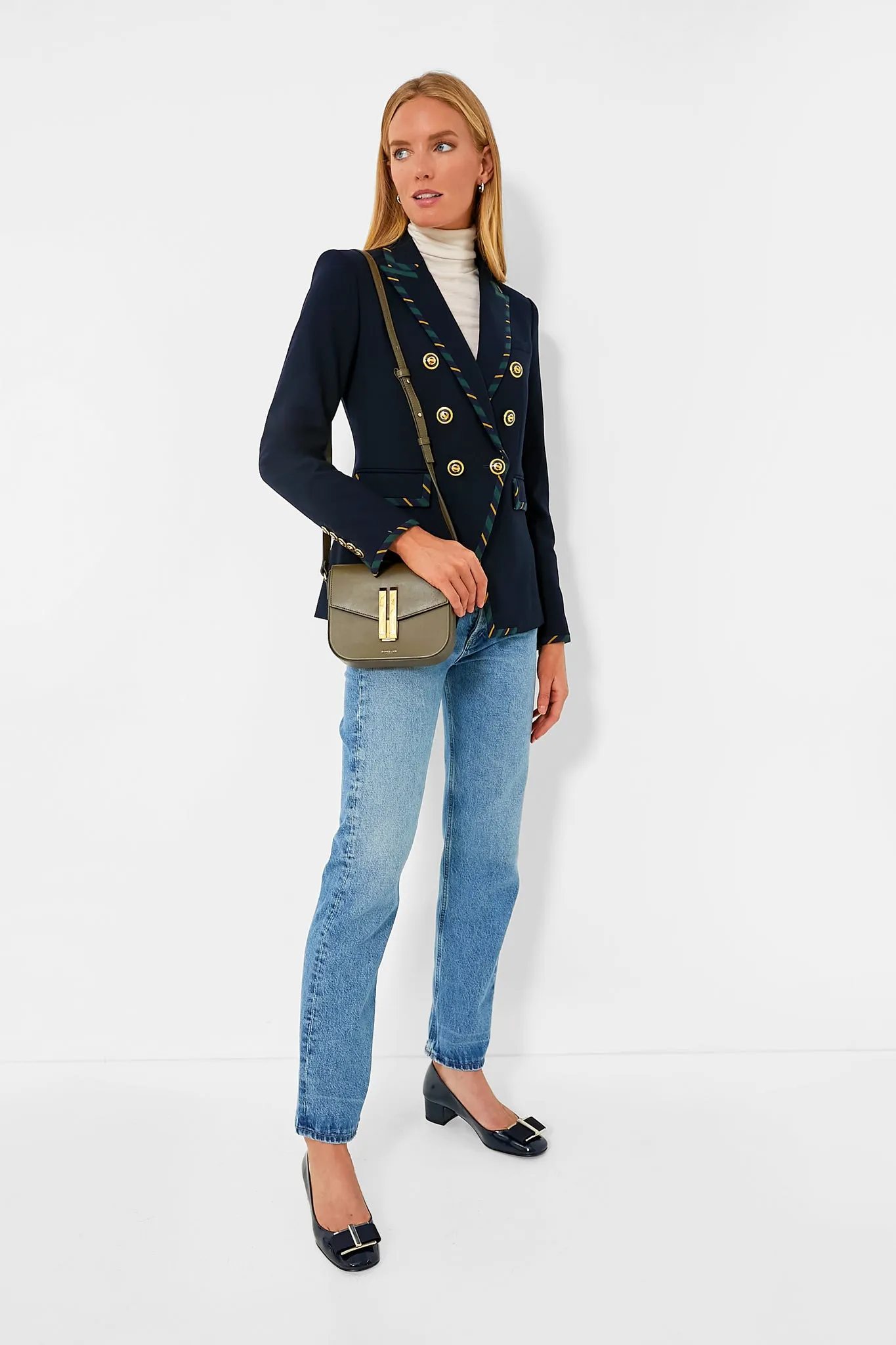 Navy Stripe Miller Dickey Jacket
