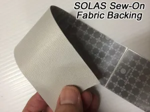 Oralite "SEW ON" M82 SOLAS Reflective Tape - 30' and 150' Rolls