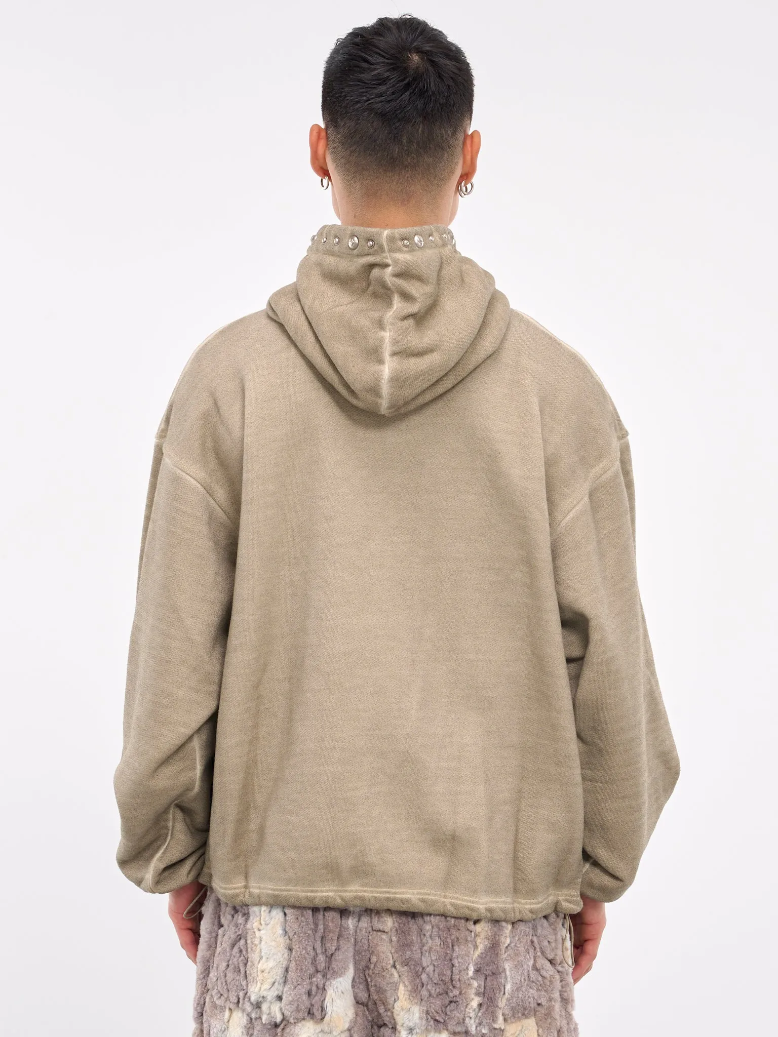 Peace Stud Hoodie (SS1203-BEIGE)