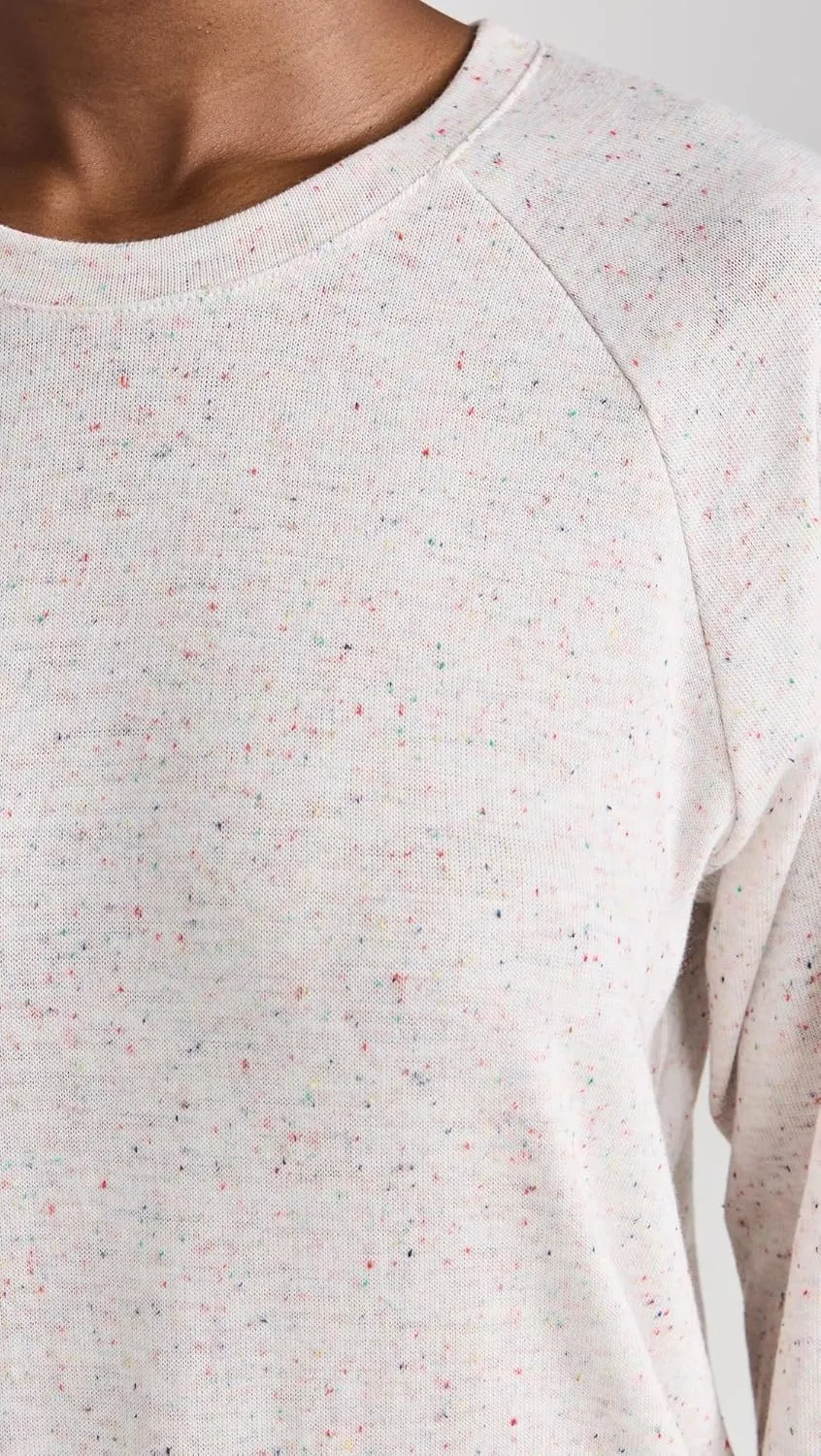 PJ Salvage Women's Loungewear Cozy Confetti Long Sleeve Top
