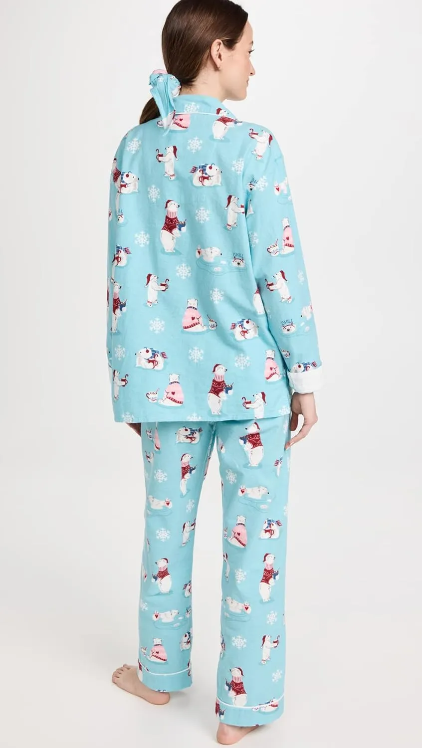 PJ Salvage Women's Loungewear Flannels Pajama Pj Set