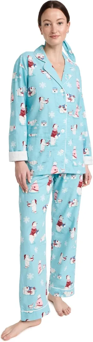 PJ Salvage Women's Loungewear Flannels Pajama Pj Set