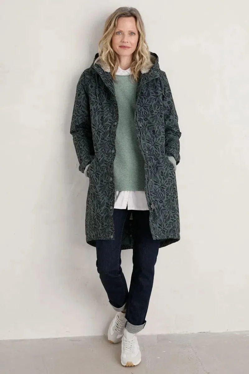 Plant Hunter 2 Waterproof Coat - Folk Meadow Nickel
