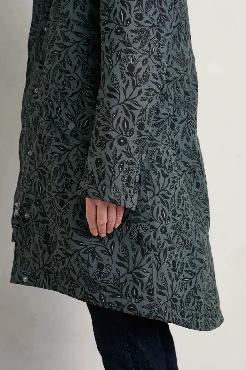 Plant Hunter 2 Waterproof Coat - Folk Meadow Nickel