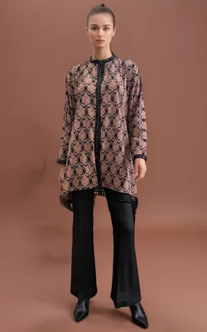 Printed Shirt With Trouser