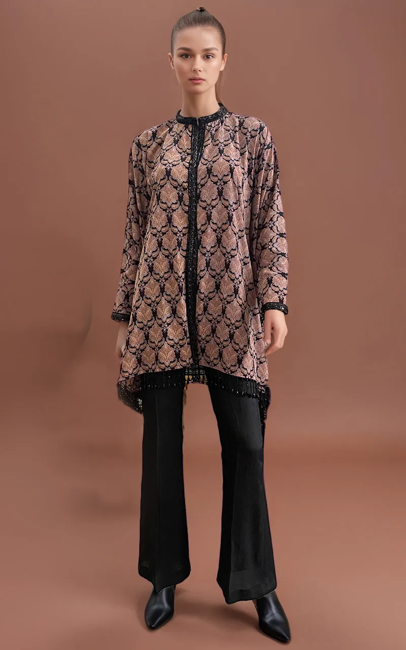 Printed Shirt With Trouser