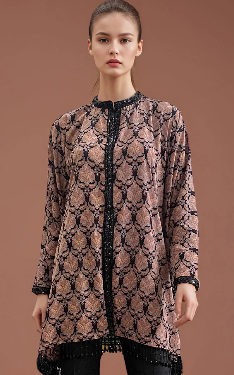 Printed Shirt With Trouser