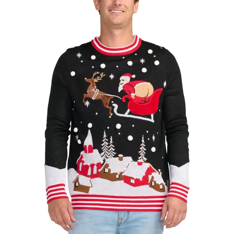 Radiant Light Up Sweater for Festive Holiday Celebrations