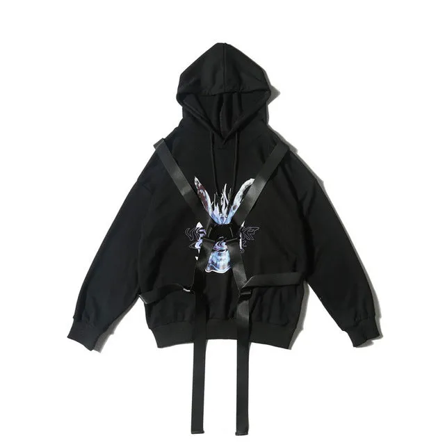 Removable Buckle Hoodies