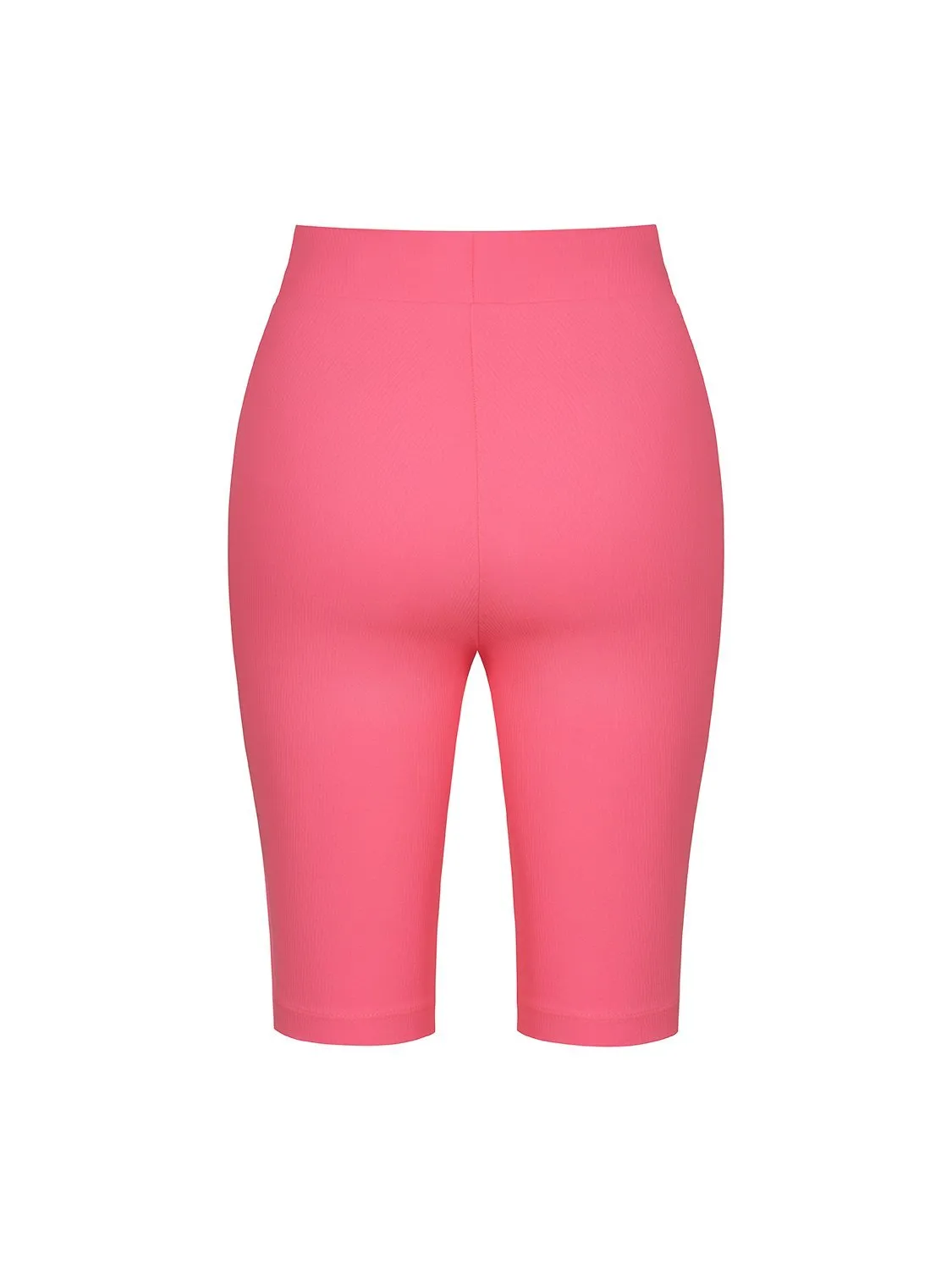 Ribbed Biker Shorts