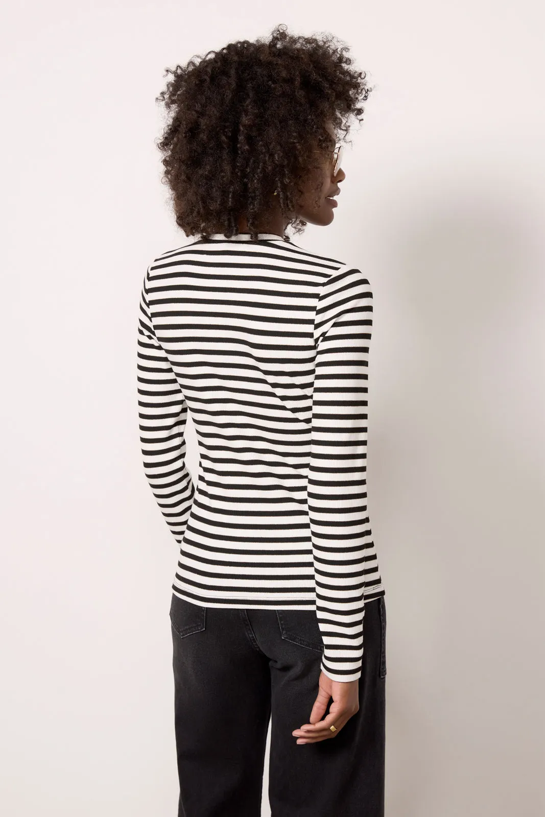 Rilo Lurex Stripe Top