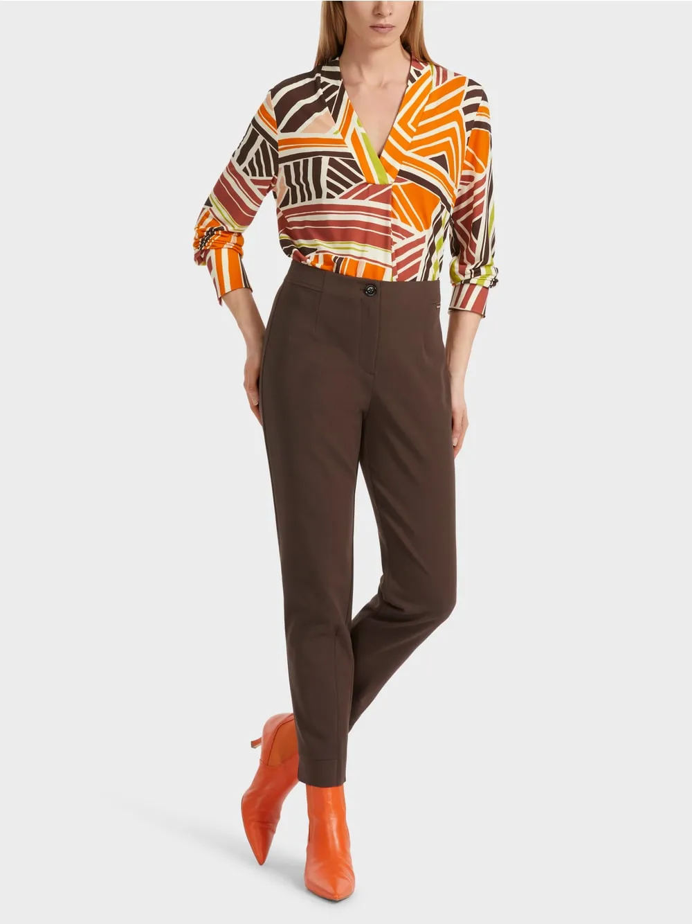 SPLIT slim fit pants