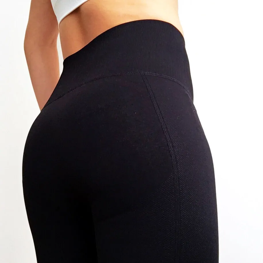 SPORTS GYM YOGA HIGH WAIST STRETCHY LEGGINGS PANTS