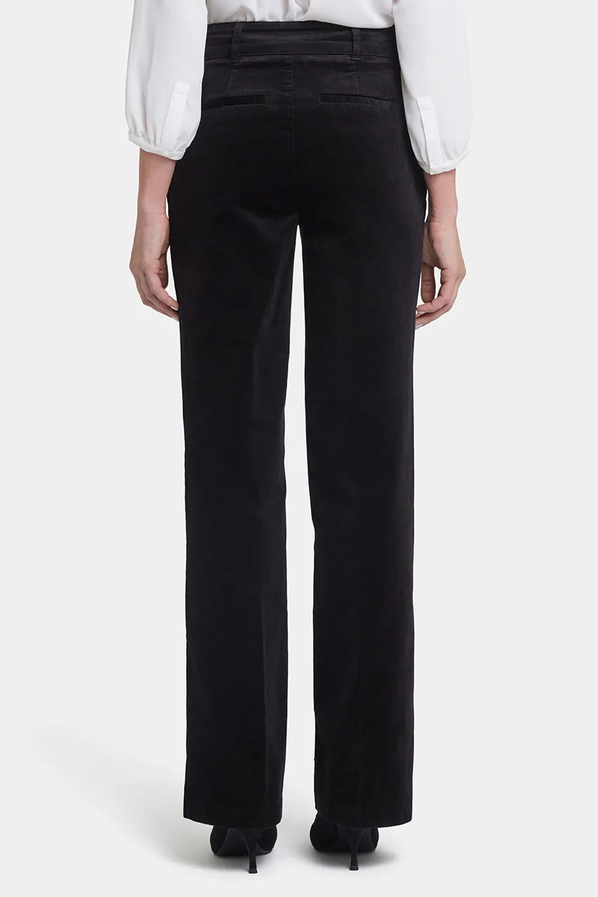 Straight Leg Trouser Black | Black