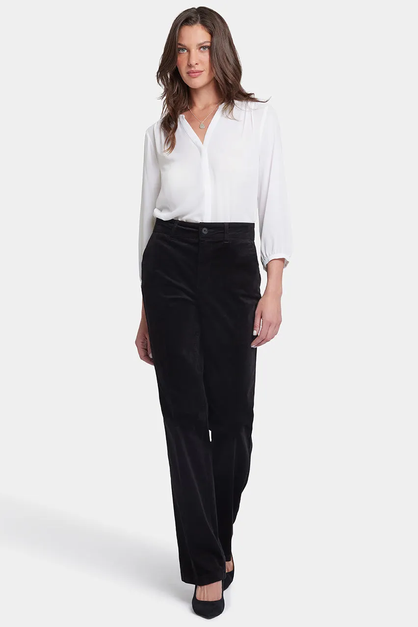 Straight Leg Trouser Black | Black