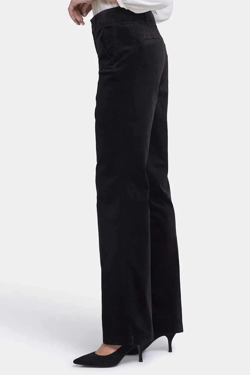 Straight Leg Trouser Black | Black