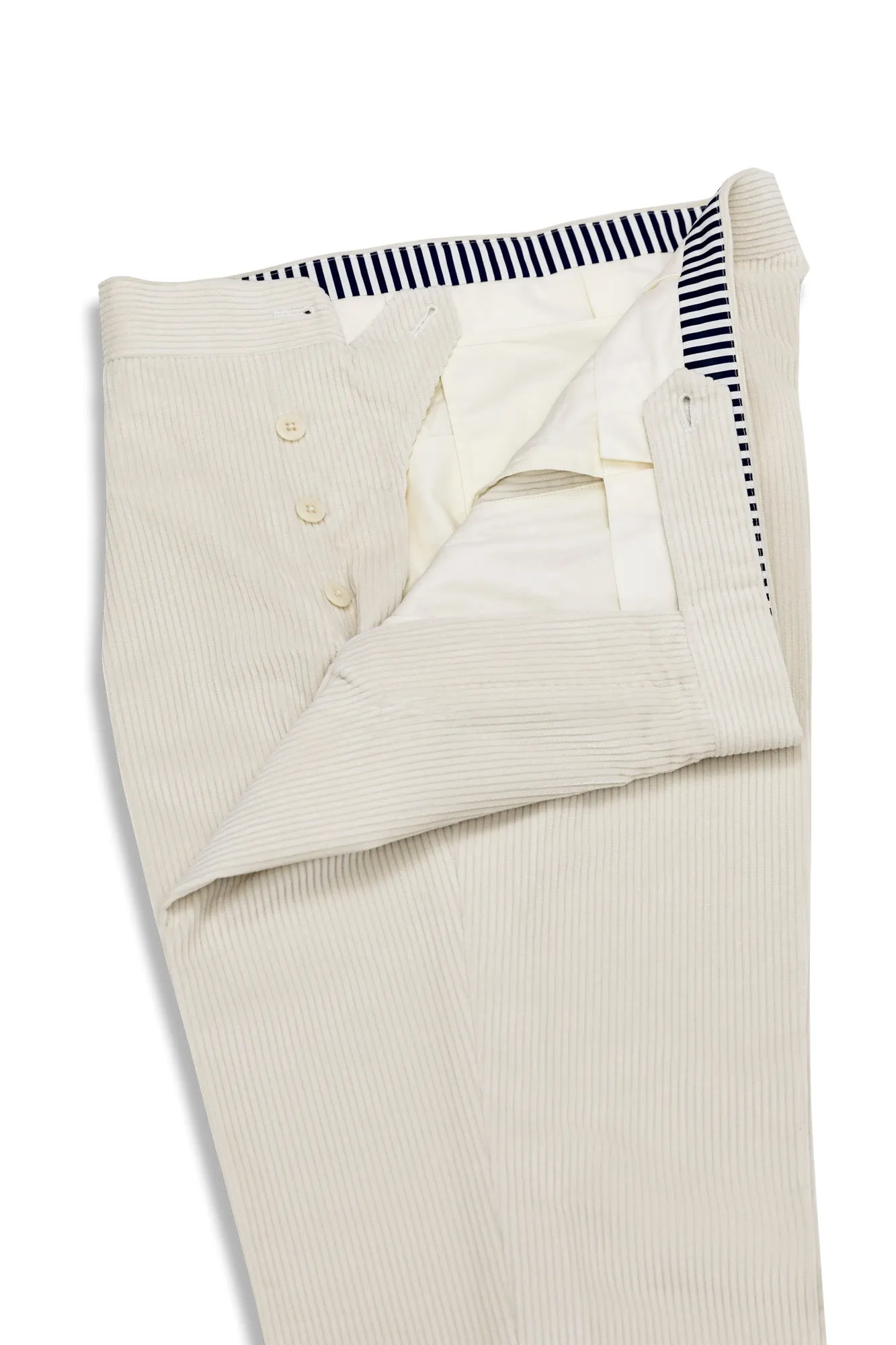 SUMMER SALE   PML_Corduroy Medium Wale_ White