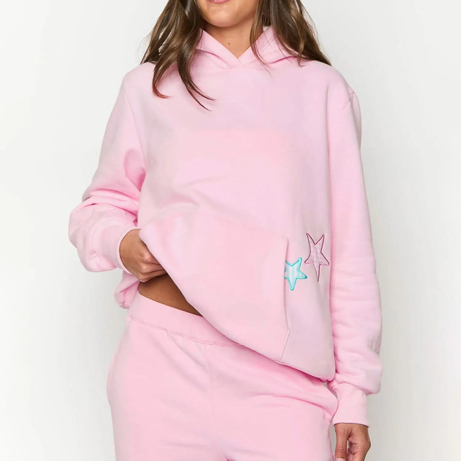 Surfing Graphic Hoodies for Women Y2K Long Sleeve Oversized Sweatshirt Teen Girls Preppy Pullover Sweater Hooded