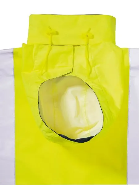 Taped Hi Vis Recycled Rain Shell Jacket - BJ6766T
