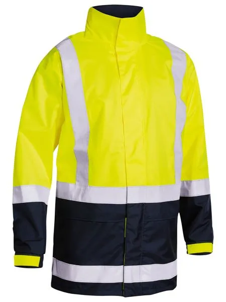 Taped Hi Vis Recycled Rain Shell Jacket - BJ6766T