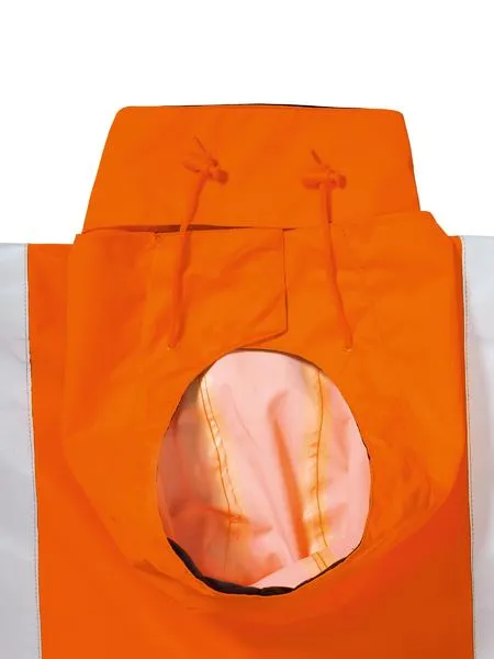 Taped Hi Vis Recycled Rain Shell Jacket - BJ6766T