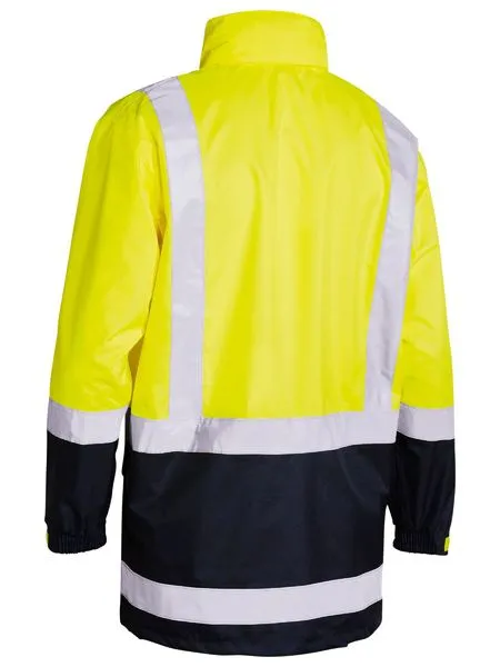 Taped Hi Vis Recycled Rain Shell Jacket - BJ6766T