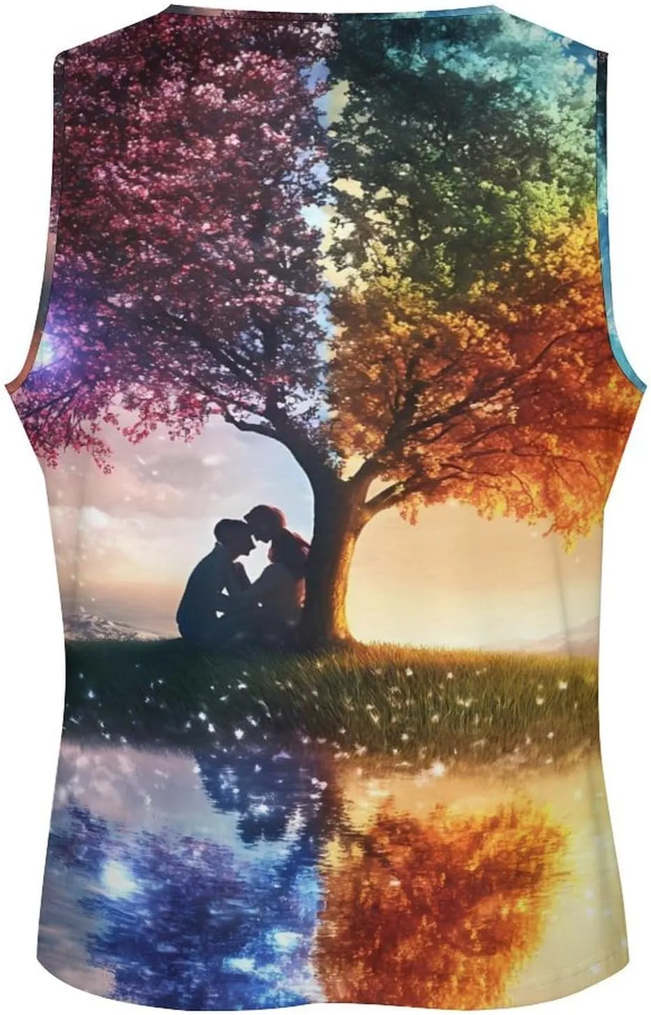 Tree And Life Men's Activewear Tank Tops Gym Sleeveless Muscle T Shirts Workout Tees Vest