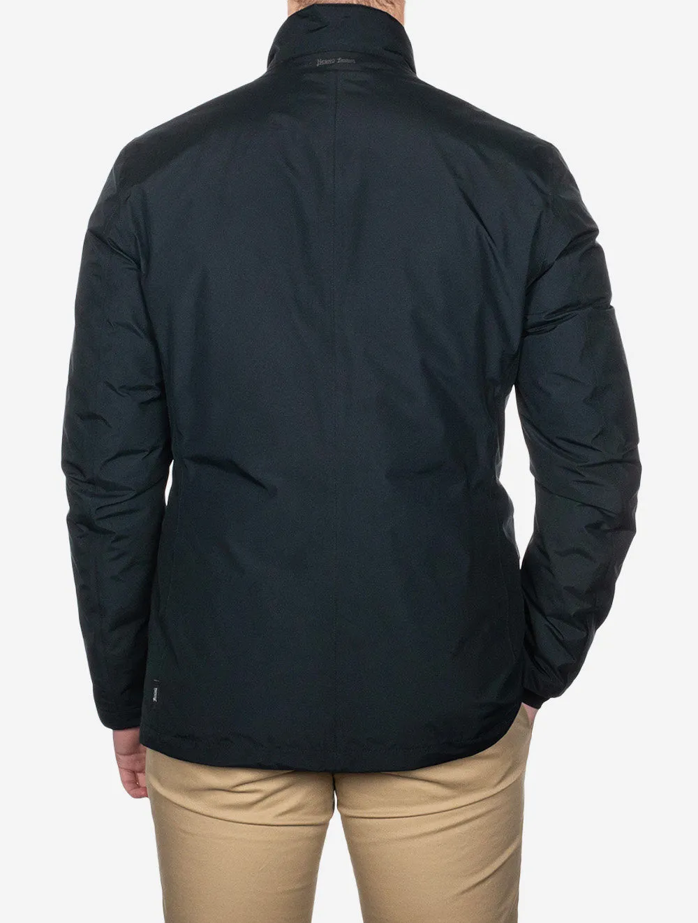 Woven Rain Jacket Dark Navy