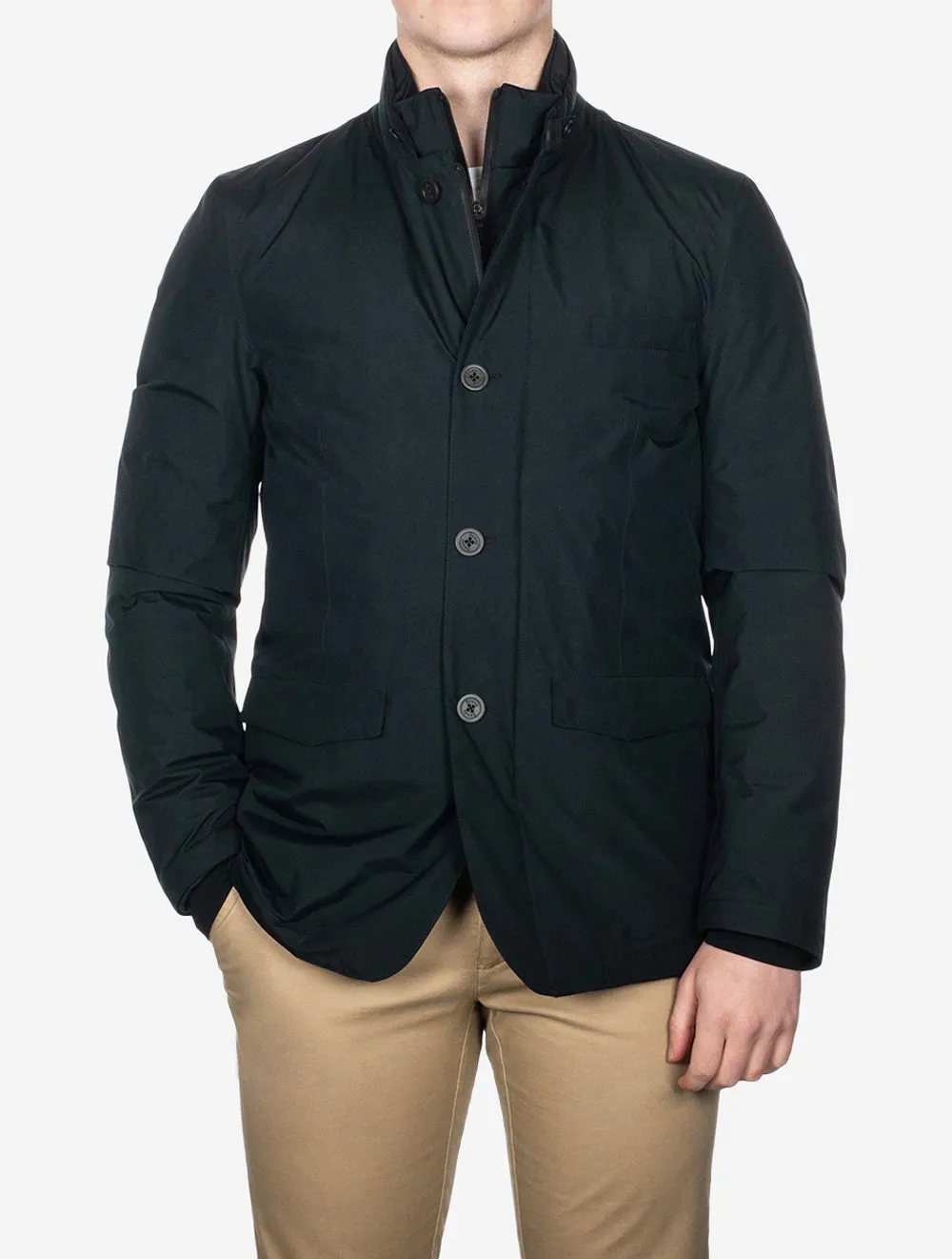 Woven Rain Jacket Dark Navy