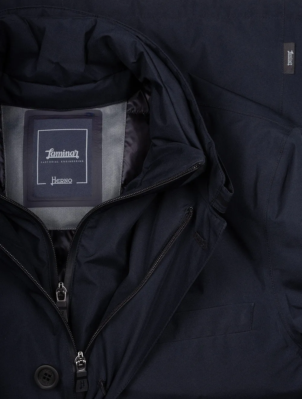 Woven Rain Jacket Dark Navy