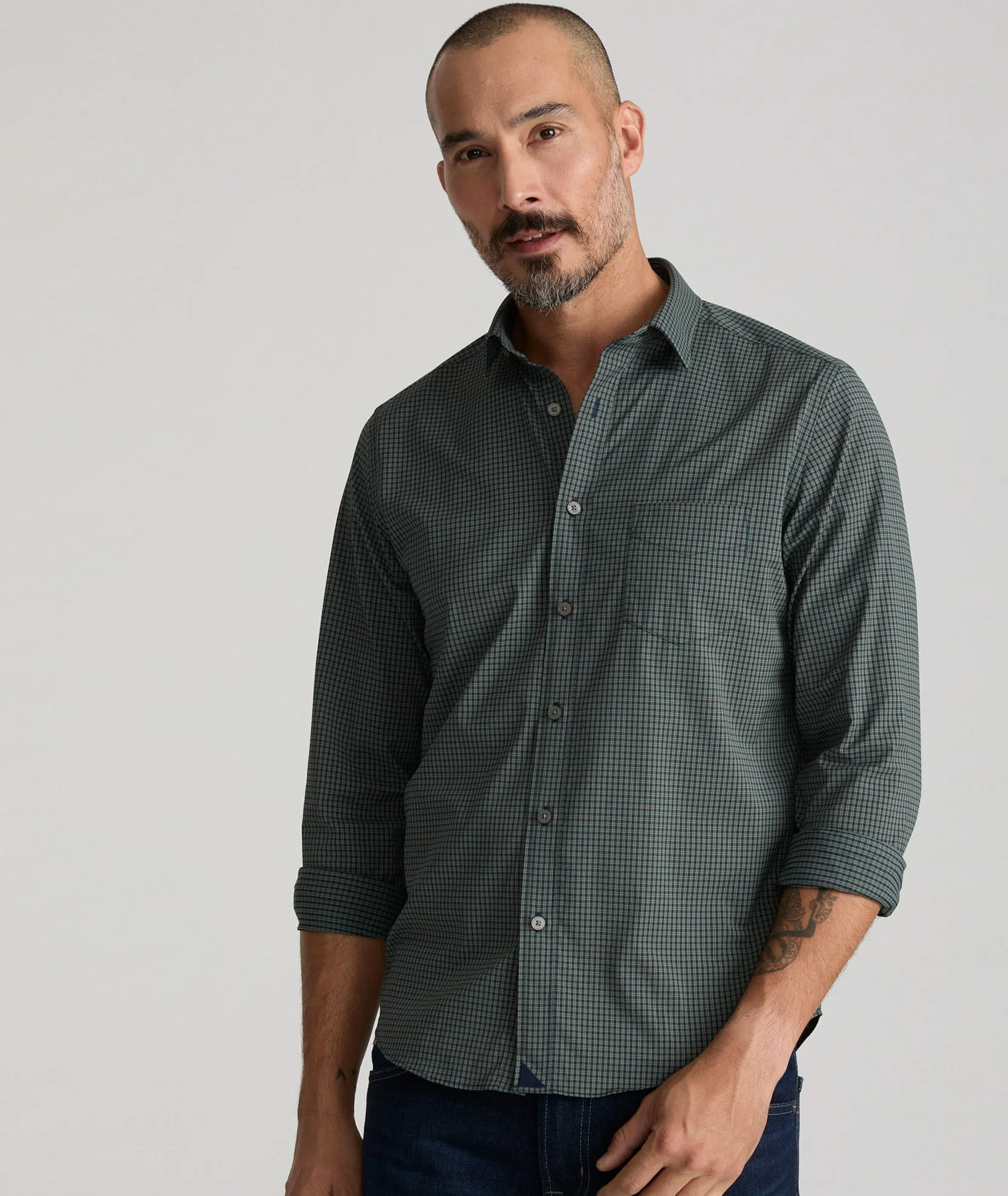 Wrinkle-Free Performance Shirt With Pocket - FINAL SALE