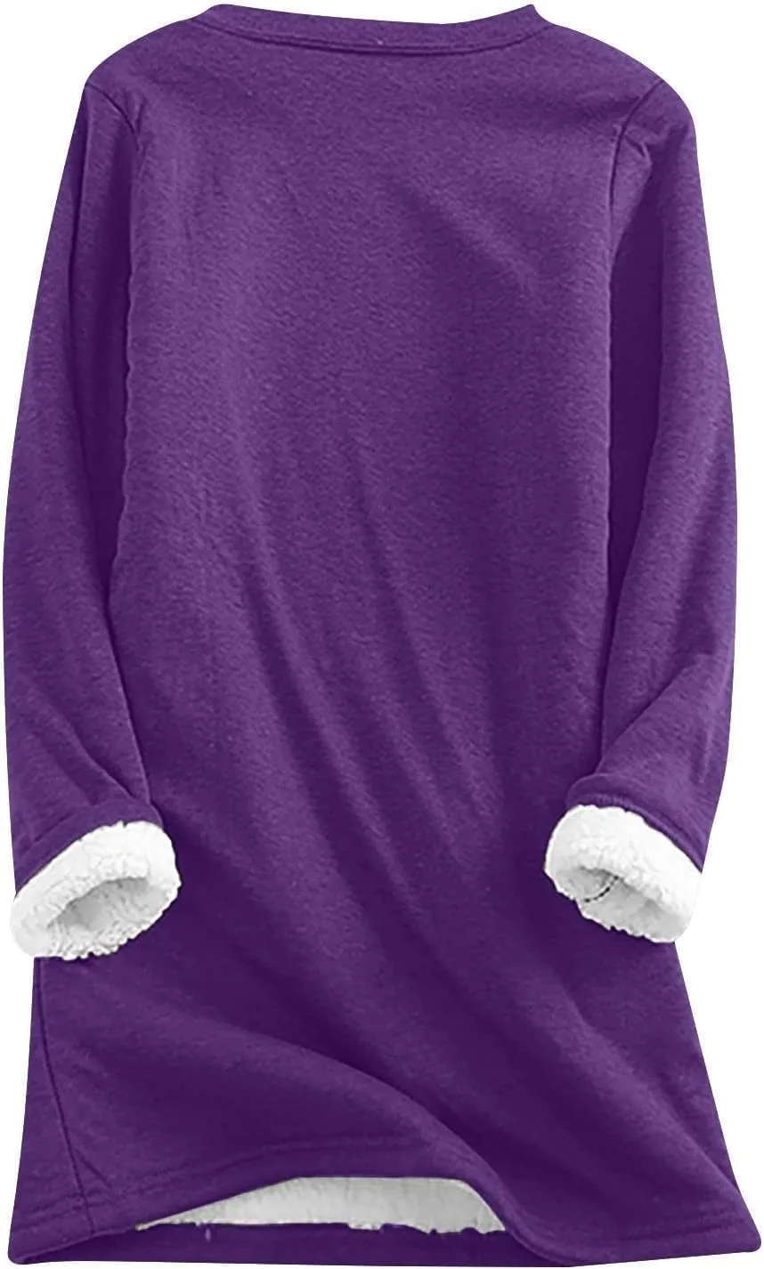 Yes I'm Still Freezing Me 24/7 Womens Fall Winter Pajama Sets 2 Piece Loungewear Fuzzy Fleece Sherpa Sweatshirt Suit
