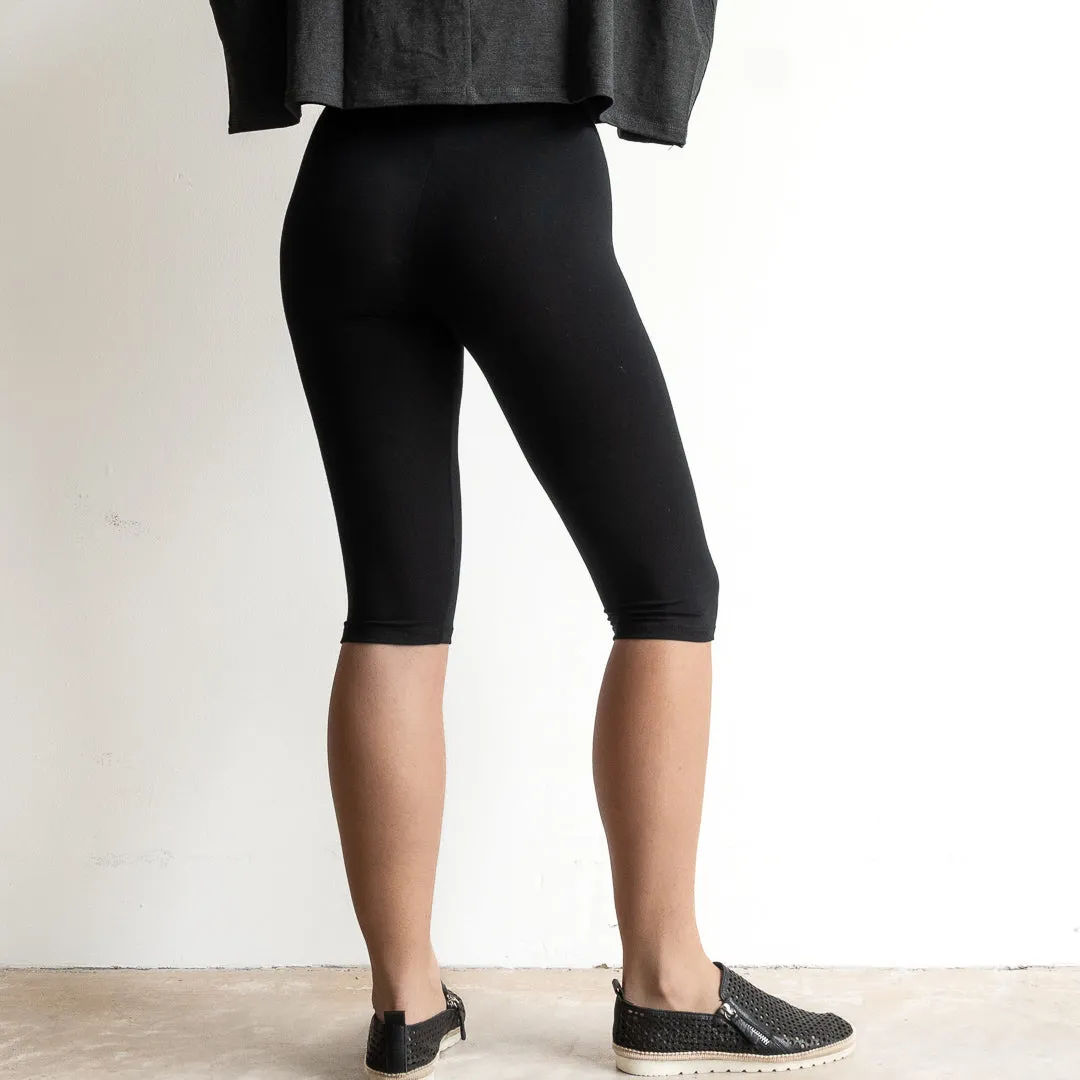 Yoga Legging Tights in Bamboo - 3/4 Length