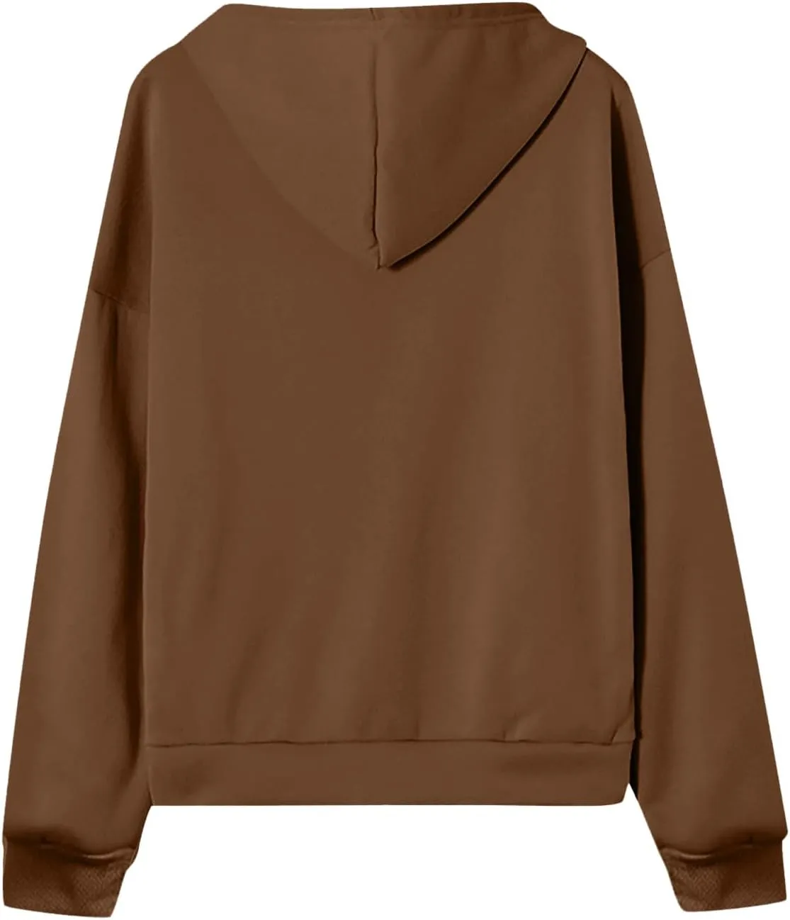 Zip Up Hoodie Women Long Sleeve Oversized Sweatshirt for Women Y2k Jacket with Pockets Fall Clothes 2024